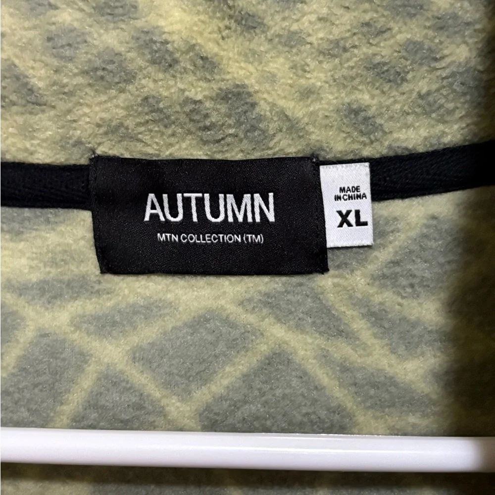 Men's Olive Patterned Jacket